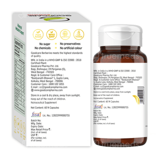 Goodcare Berberine Veg Capsule 60